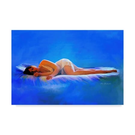 Ata Alishahi 'In Bed' Canvas Art,22x32